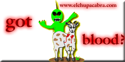 the chupacabra loves blood
